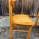 Set of 4 solid pine chairs by Rainer Daumiller circa 1960