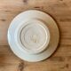 Pair of terre de fer dessert plates