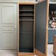 Dresser with bevelled mirror (renovated)
