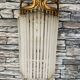 Guimard-style sign neck lamp with two wall lights