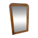 Miroir napoléon III bois et stuc doré