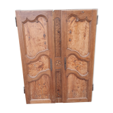 Old 18th century door pair