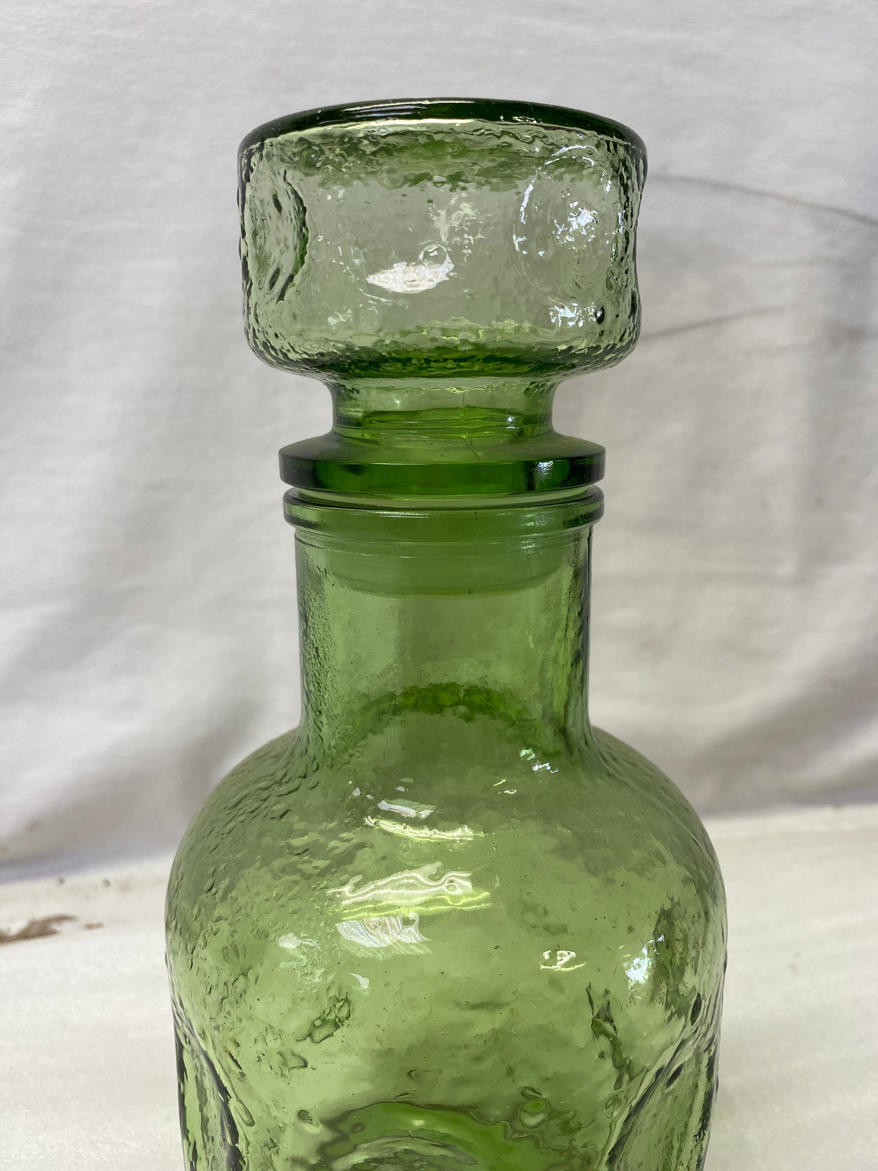 Carafe en verre vintage verre