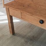 Oak farmhouse table