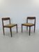 Vintage Danish Dining Chairs in Teak by H.W. Klein for Bramin, Set of 2