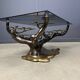 Bronze bonsai coffee table by Willy Daro, 1970s