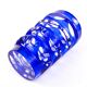 Mid-century modern vase, cobalt glass, Germany, 1950s