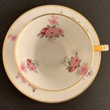 Set of 6 cups and 6 porcelain cups from Limoges