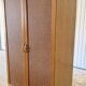 Vintage wardrobe Derk Jan De Vries – 1960s/70s – Wood and Wicker