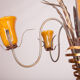 Italian Hollywood Regency Chandelier, 1970s