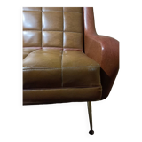 Vintage quilted sofa