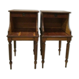 Pair of nightstands of english style