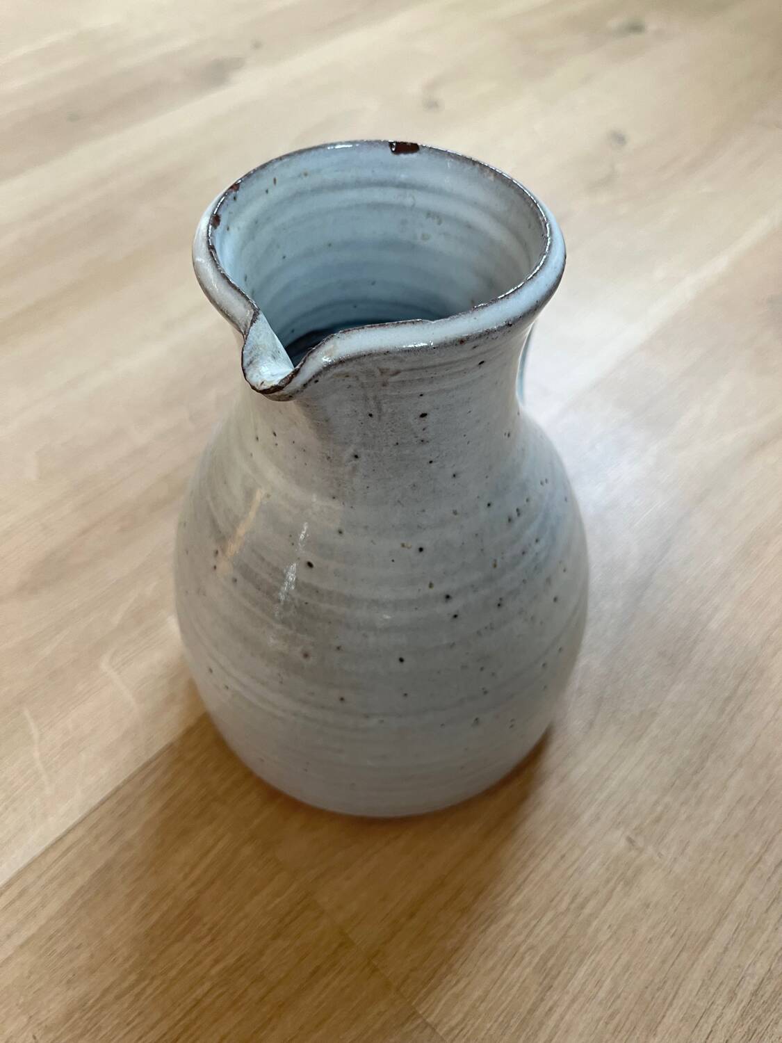 Jeanne and Norbert Pierlot stoneware pitcher