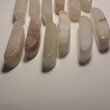 Set of 12 onyx knife holders
