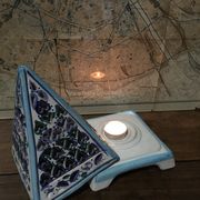 Photophore ceramic pyramid