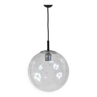 Glashutte Limburg hanging lamp, 70s.