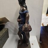 Plaster female sculpture 90cm H