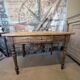 Small renovated antique table