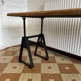 Wood/metal console