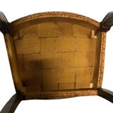 Quatre fauteuils en acajou d’époque XIXeme