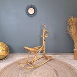 Rattan horse