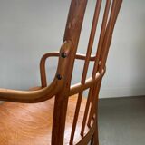 Bentwood armchair model A63-F, design Josef Frank for Thonet, 1930s, Austria