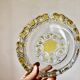 Yellow crystal bowl