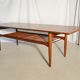 Ib Kofod Larsen Danish teak coffee table