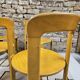 Lot of vintage bruno rey 1970" chairs
