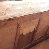 Old pharmacy cabinet from the 1950s width 263 cm