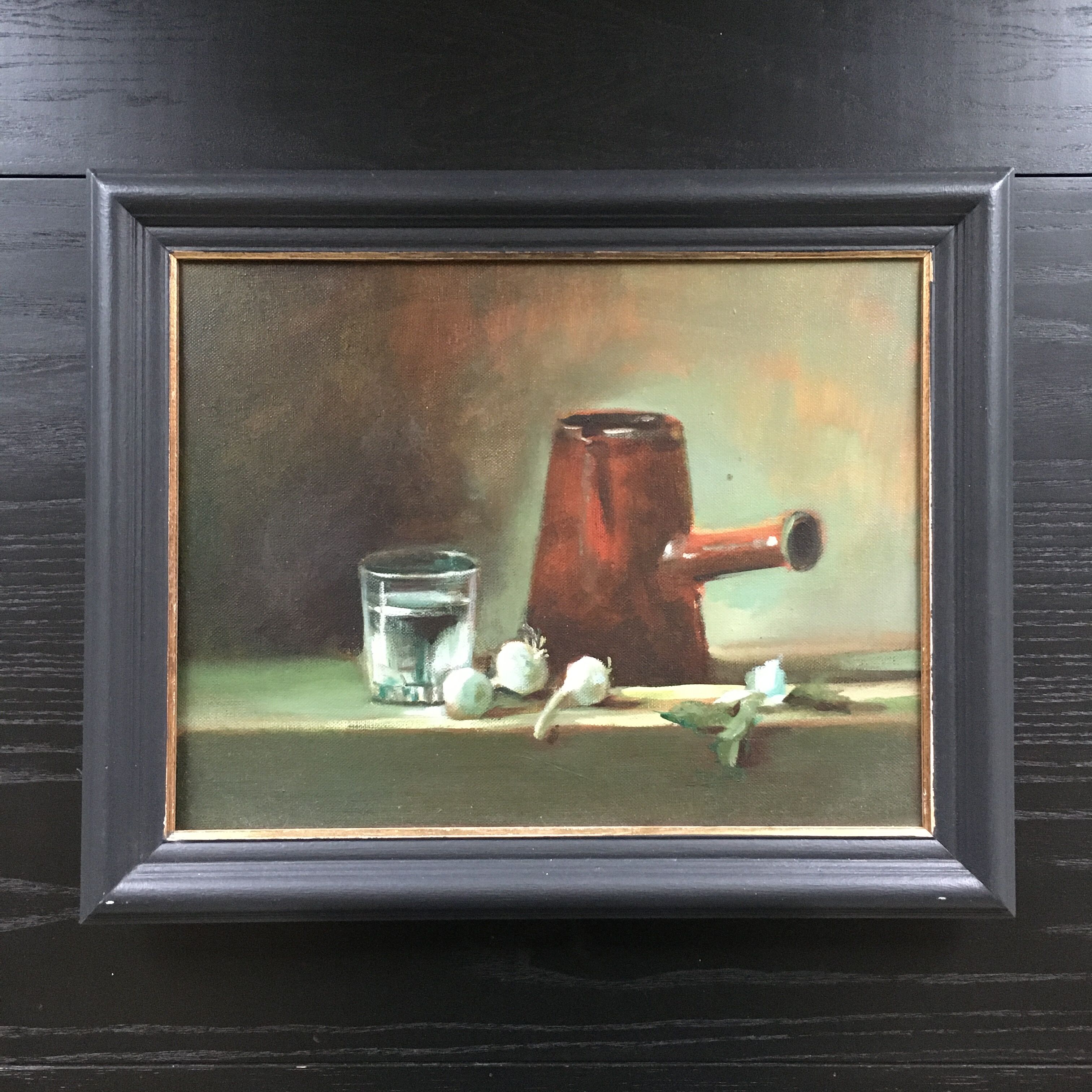 Painting tribute to Chardin