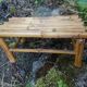 Tabouret bas en bambou