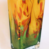 Glass paste vase from Soisy sur Ecole