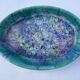 Vintage oval dish signed Emile Henry to Marcigny Morvan