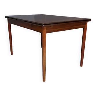 Rosewood dining table 1960s extendable