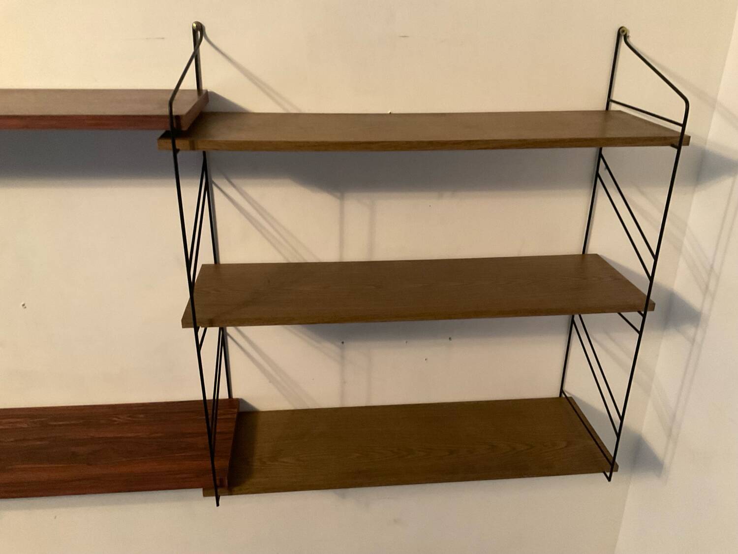 Vintage string shelf from the 60s-70s.