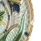 Art Deco dabbling plate, muscaris and a butterfly.