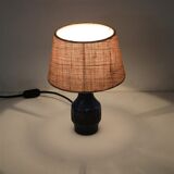 Danish mid-century ceramic table lamp by Ernst Nielsen / Faxe / 1960s / 1970s
