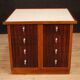 Commode design française en acajou bois de rose et hêtre