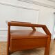 Table de chevet en orme vintage