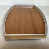 Openwork metal formica tray