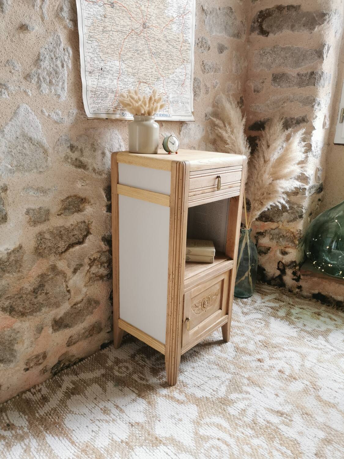 Art Deco Nightstand Fully Renovated