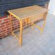 Old bamboo and wicker desk / dressing table