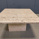 Vintage travertine coffee table, 1970s