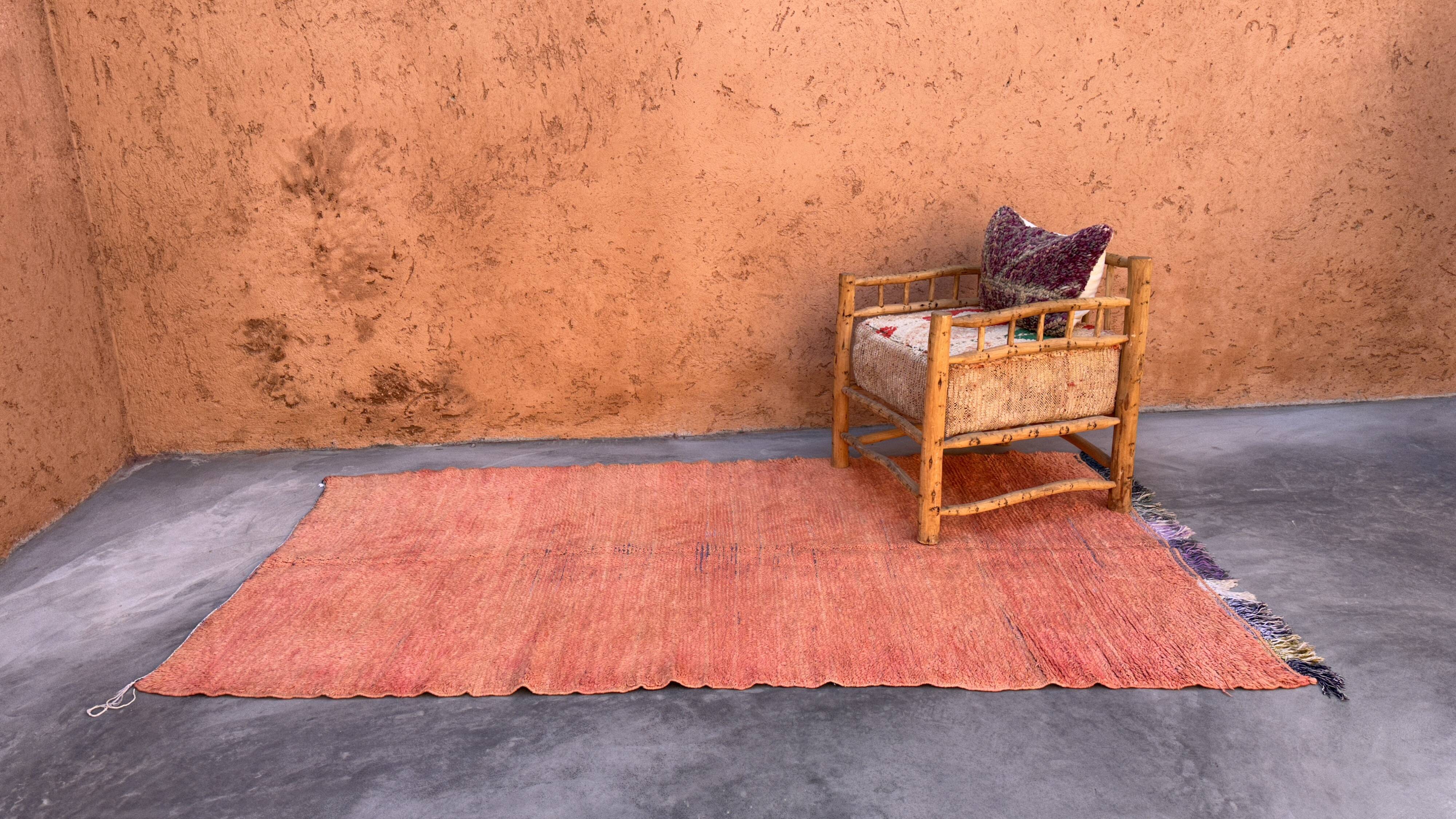 Beni M'Guild Moroccan rug neutral - 269 x 146 cm