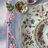 Hand embroidered tablecloth