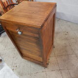Cabinet in vintage curtain