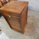 Cabinet in vintage curtain