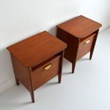 Paire de chevets vintage 1960s