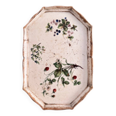 Old wooden tray